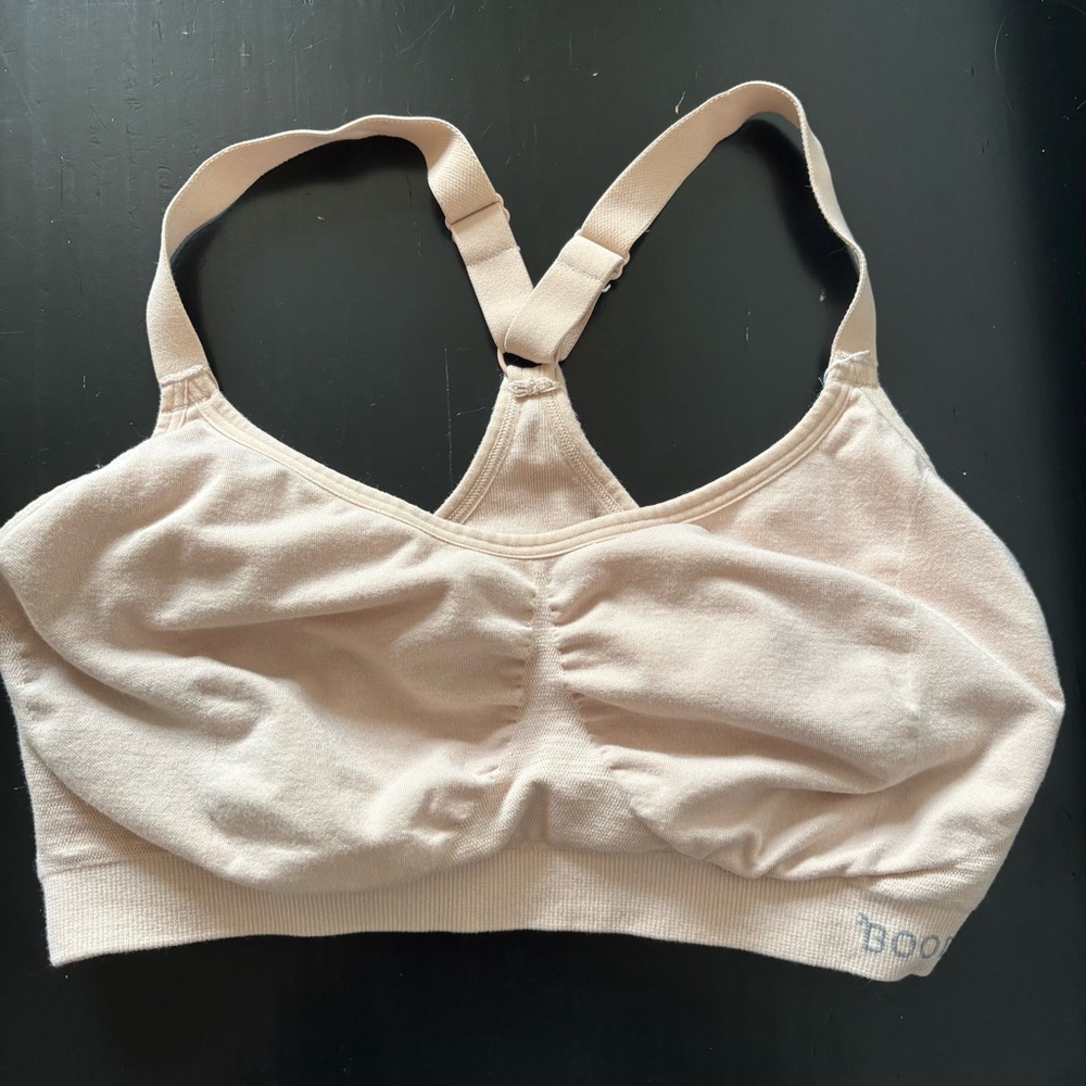 Boody Full Bust Racerback Bra Nude Size L